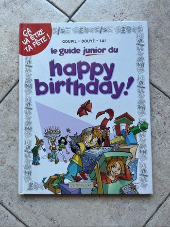Bande dessinée Le guide junior du happy birthday