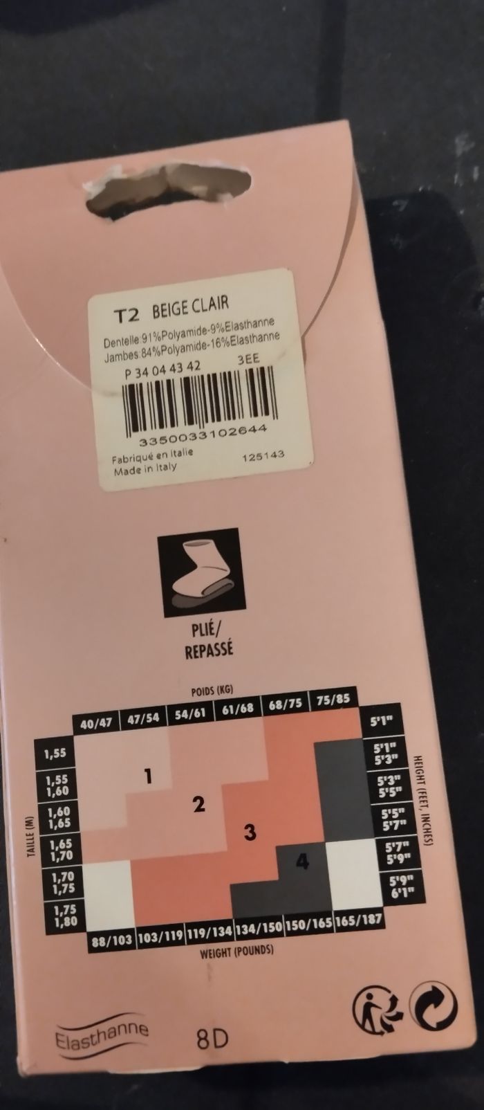 Bas autofixant - photo numéro 2