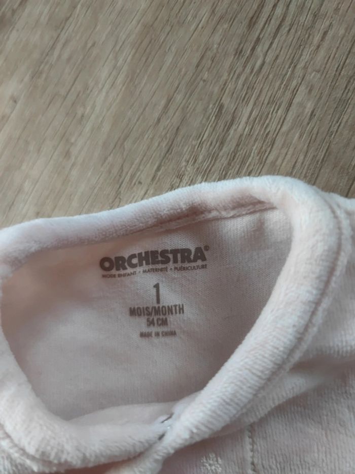 Pyjama/grenouillère velours - photo numéro 3