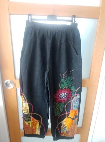 Superbe Pantalon/Pantacourts Sarouel - Femme - L - 40