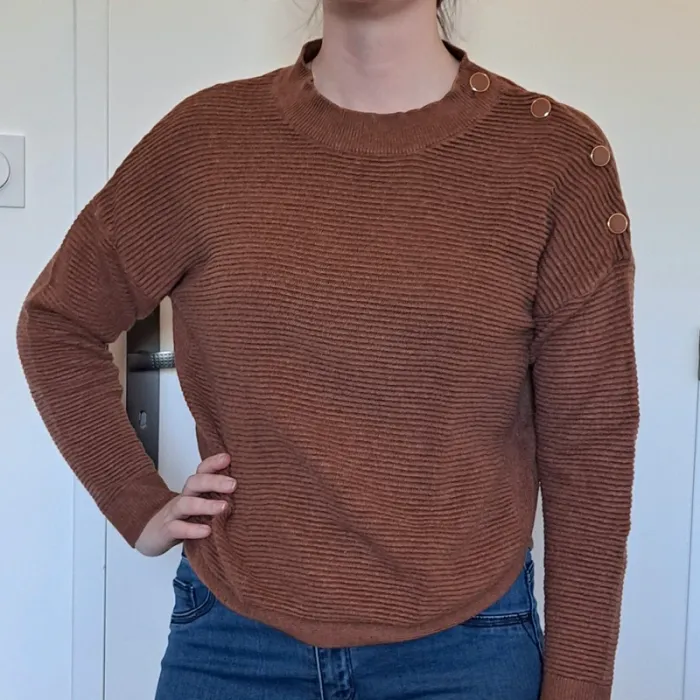 Pull marron bonobo