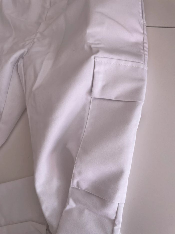 Pantalon blanc de travail taille 34 neuf - photo numéro 2