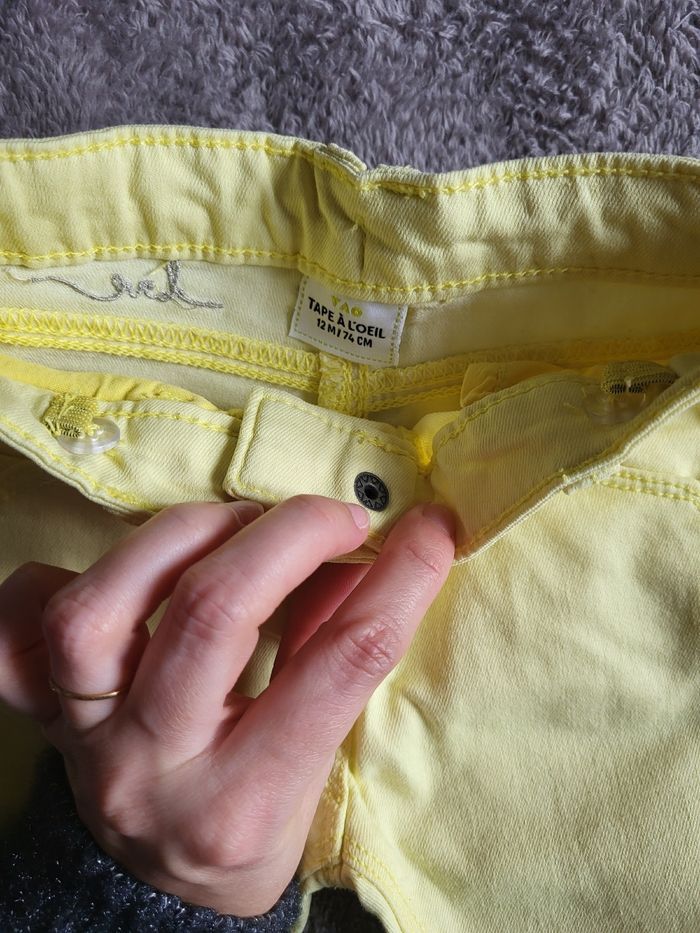 Jeans fille 12 mois - photo numéro 2