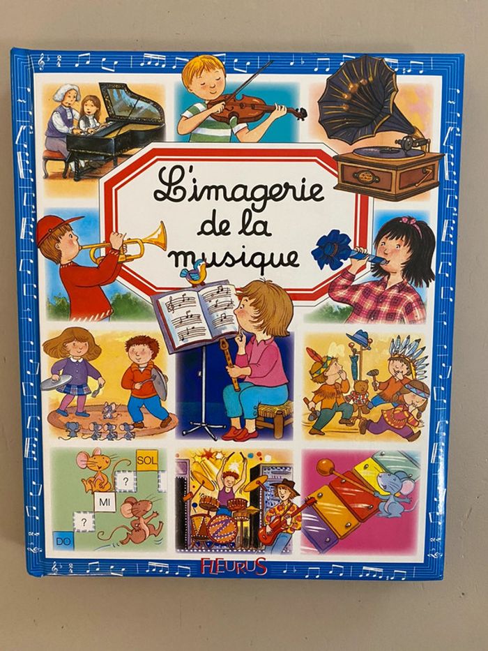 Livre L’imagerie de la musique Fleurus