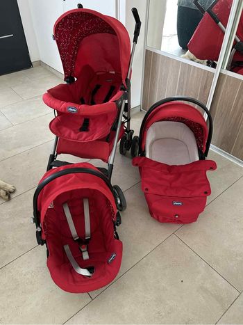 Poussette trio Chicco