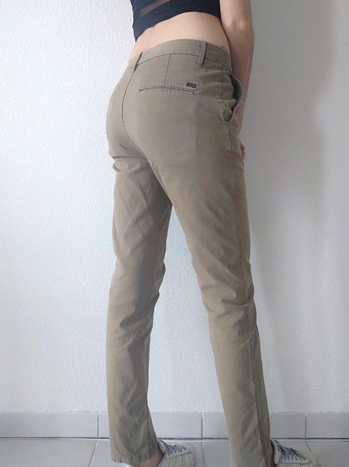 Pantalon chino kaki regular fit Stuart / Scotch & Soda - 38/M - photo numéro 6