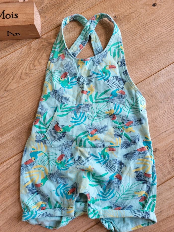 Combishort été bébé fille petits prix coton - photo numéro 4