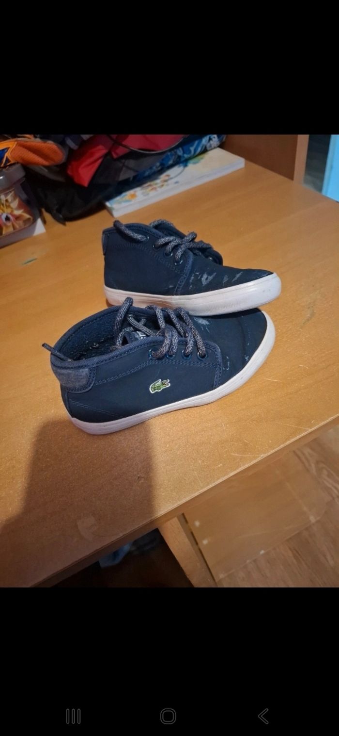 Chaussures garçon lacoste pointure 26