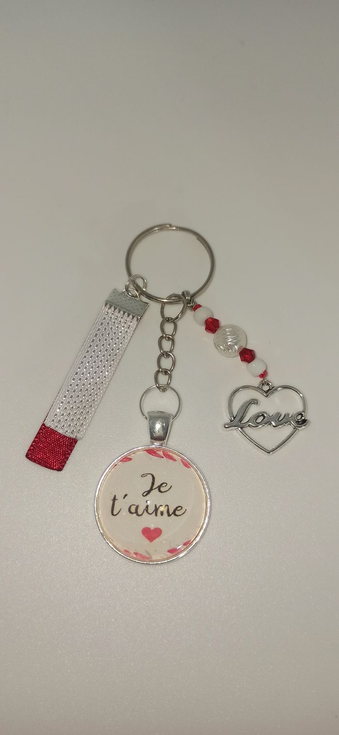 Porte clé amour " Je t'aime "