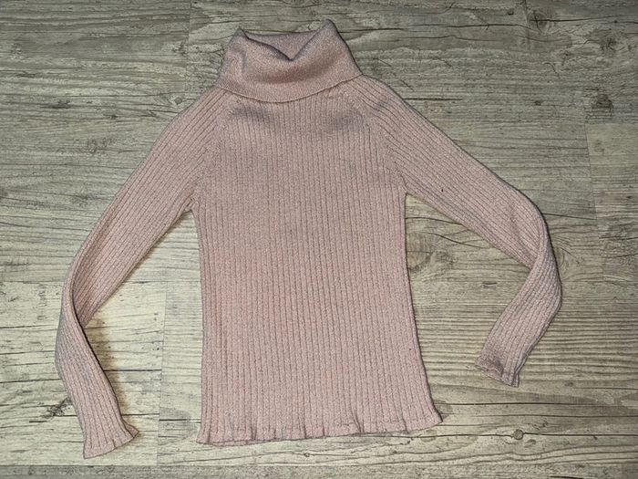 Pull fin col roulé 8ans TAO TBE