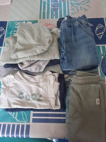 Lot vêtements bébé garçon 