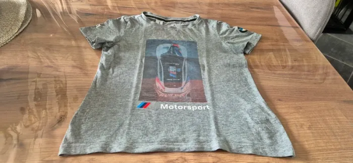 Tee-shirt puma bmw motorsport 5/6 ans