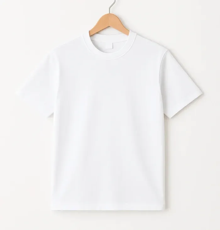 T shirt blanc 100% coton taille M
