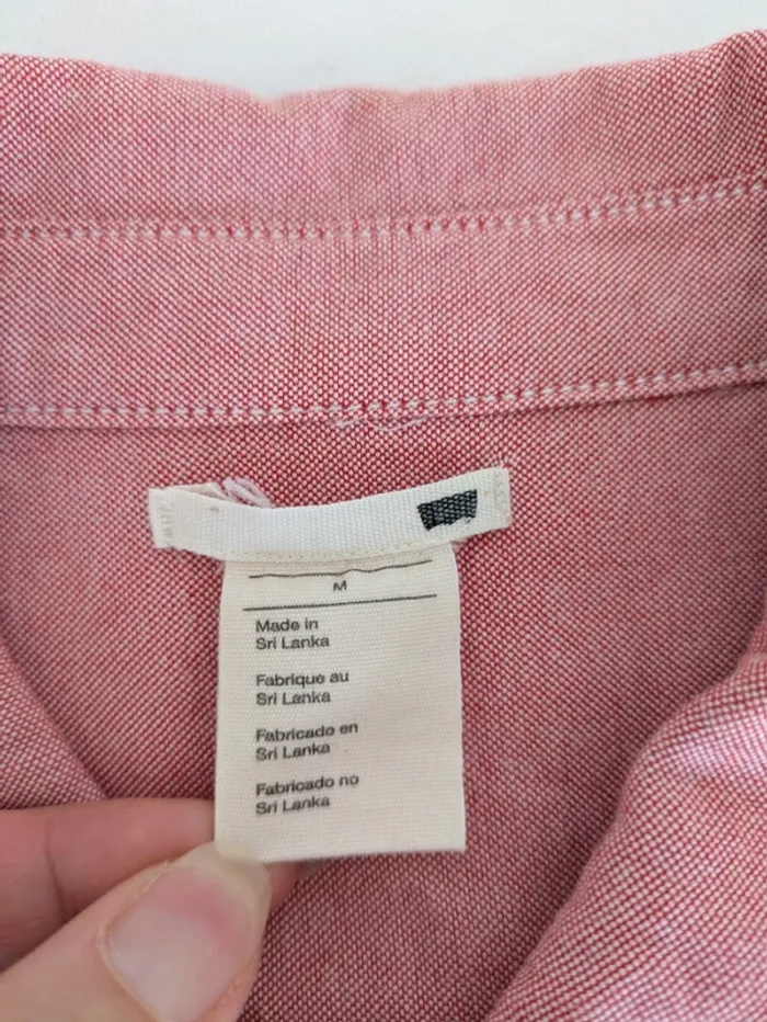 Chemisier rose manches courtes - Levi's - taille M - photo numéro 4