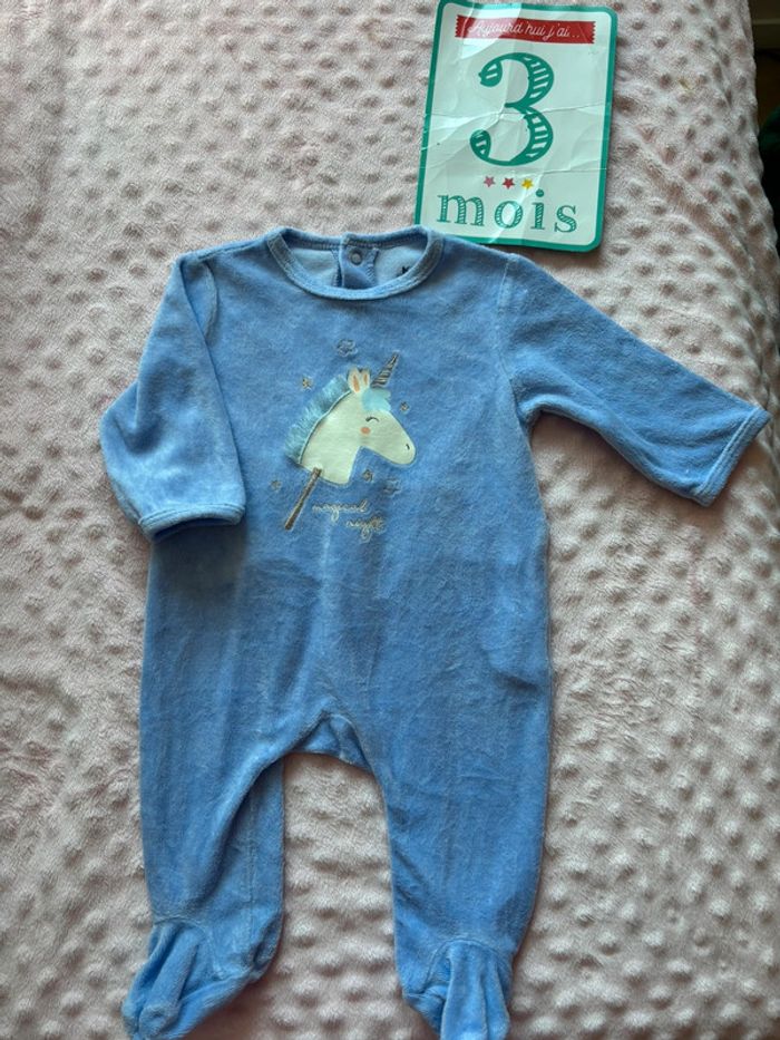 Pyjama hiver 3mois