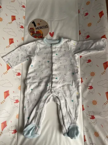 Pyjama été mixte taille 1 mois Orchestra