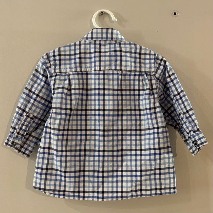 Chemise River Woods à carreaux bleus - photo numéro 2