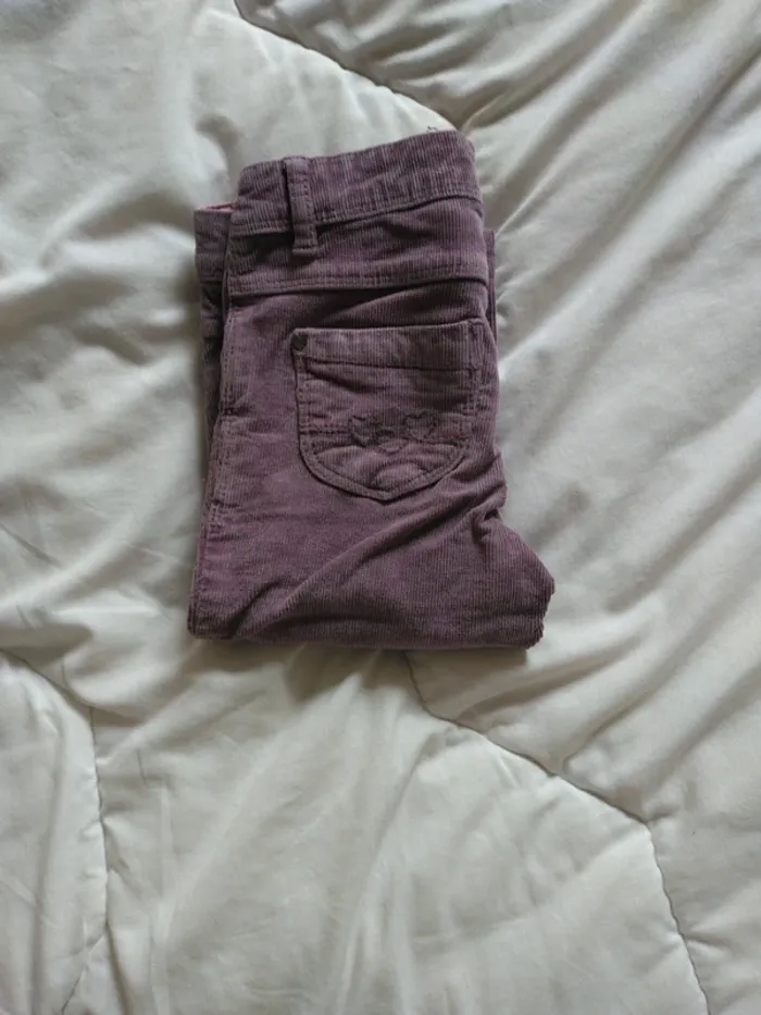 Pantalon Fille 5 ans Vertbaudet - photo numéro 4