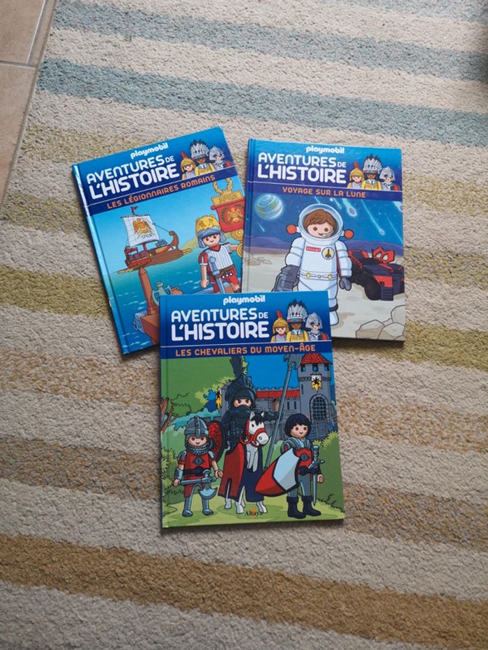 Lot de 3 BD Playmobil