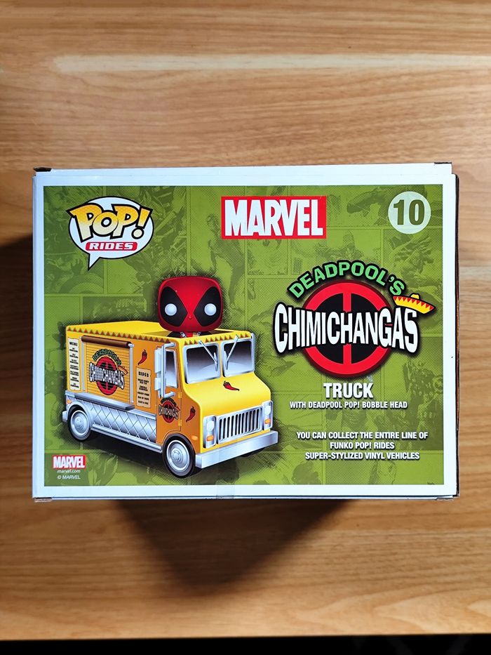 Funko Pop! Rides Deadpool's Chimichanga Truck #10 (Marvel Comics) - photo numéro 3