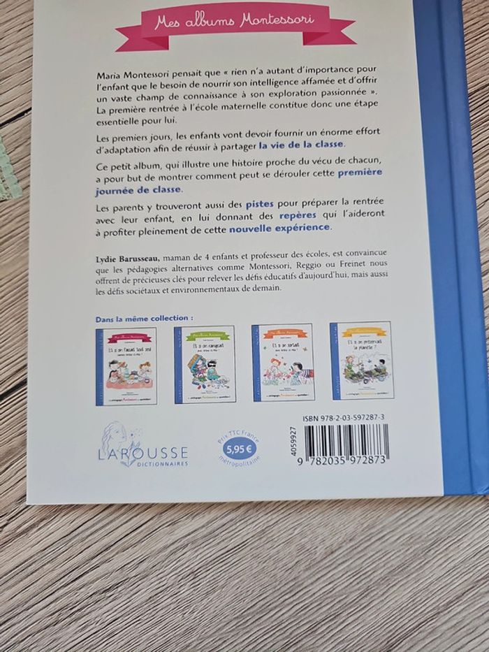 Livre bienvenue à l'école Montessori - photo numéro 3