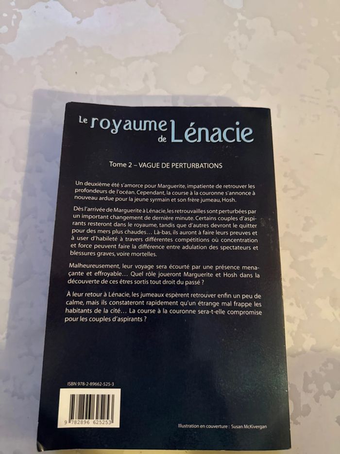 Livre le royaume de lénacie - tome 2 - vague de perturbations - Priska Poirier - photo numéro 5