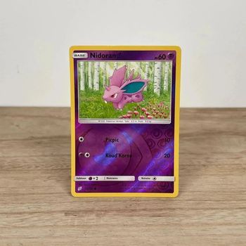 Carte Pokemon Nidorano 57/181 Reverse Soleil et Lune 9 SL9 FR NEUF