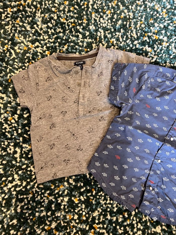 Lot manches courtes 12 mois - photo numéro 2