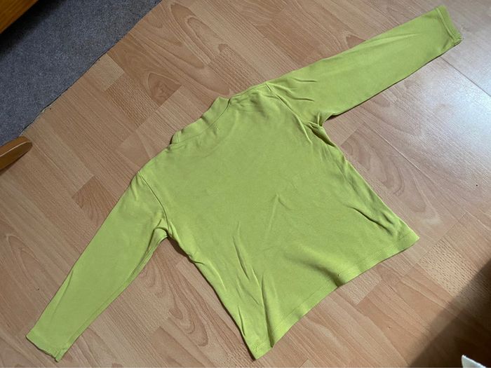 Beau sous-pull vert anis Orchestra T. 6 ans/116 cm garçon TBE - photo numéro 2