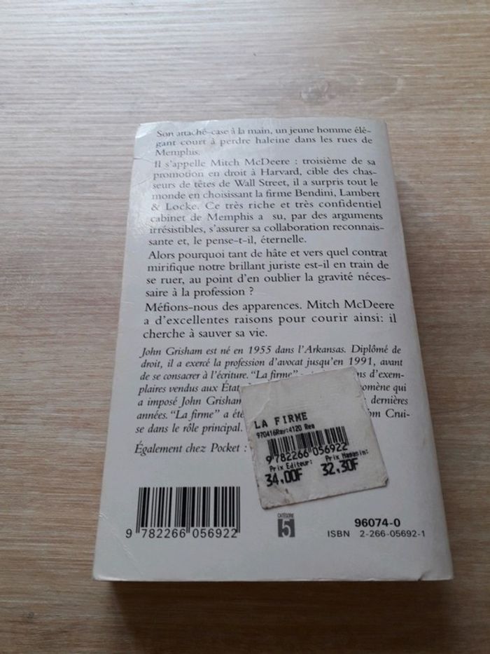 La firme - John Grisham - photo numéro 3