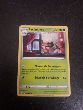 Farfaduvet carte Pokémon neuve