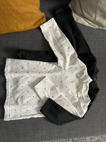 Lot 2 sous pulls col roulé 9 mois (71cm)