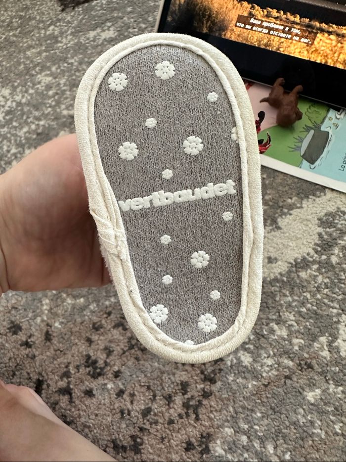 Bottine bébé Noël Vertbaudet taille 6 mois - photo numéro 3