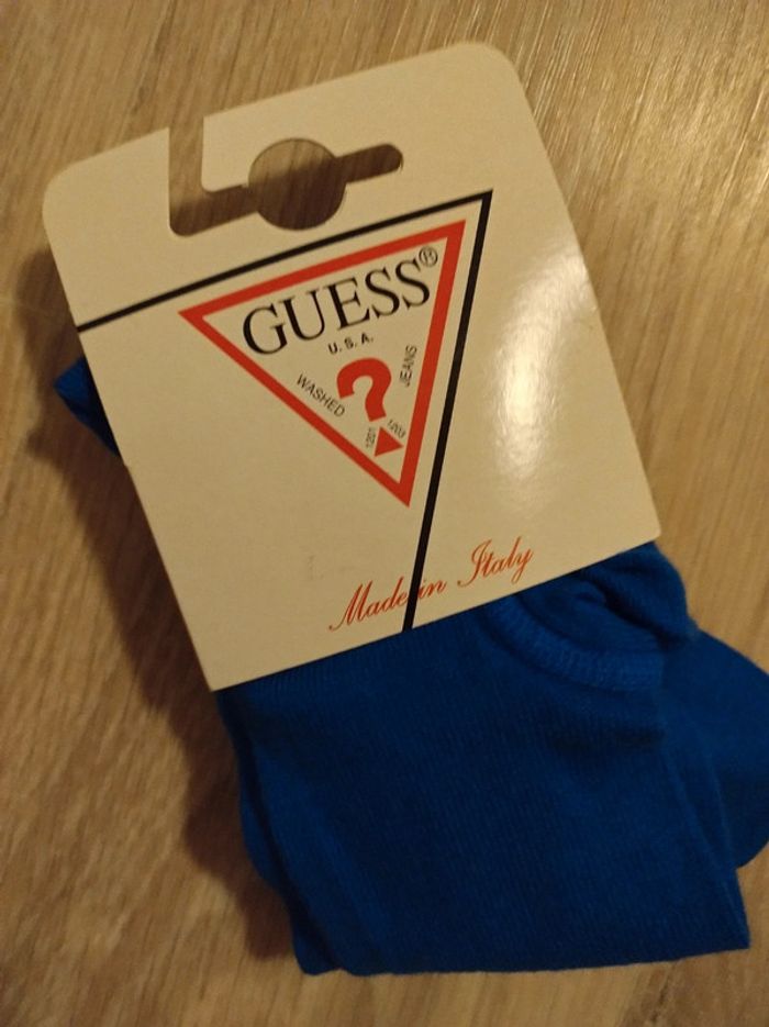Collant bleu Guess