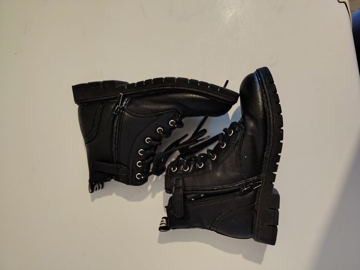 Bottines noires fille T31 Levi's - photo numéro 3