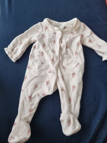 Pyjama sergent major bébé 1 mois