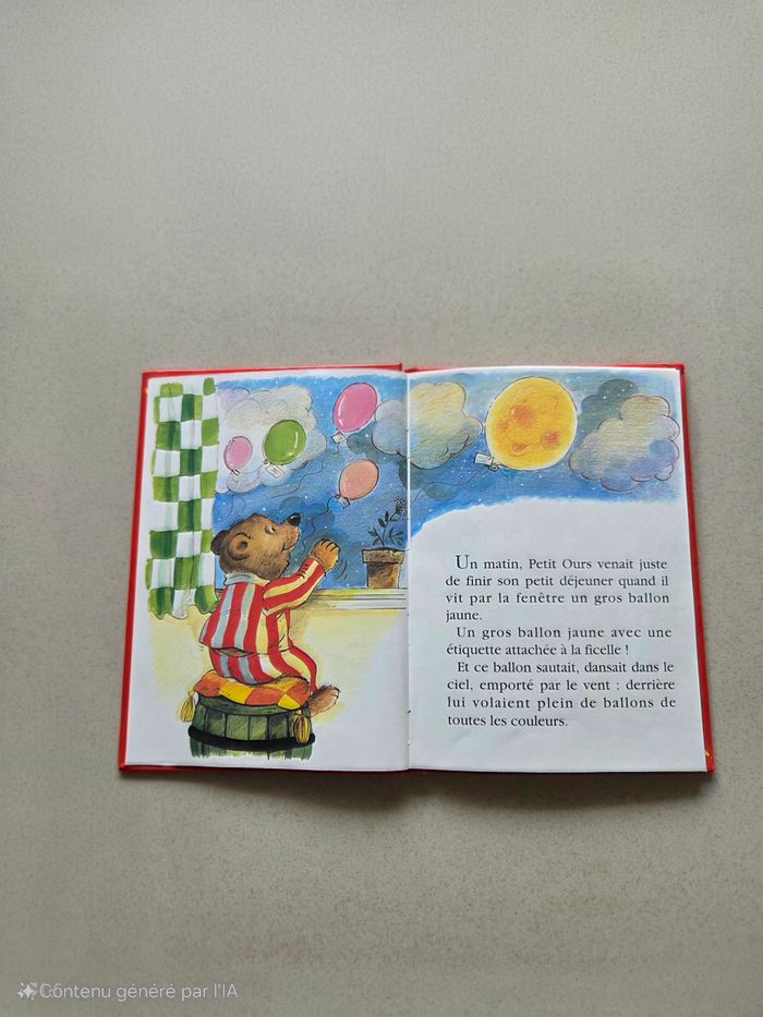 Livre pour enfants _ petit ours et son ballon _  édition Lito - photo numéro 3