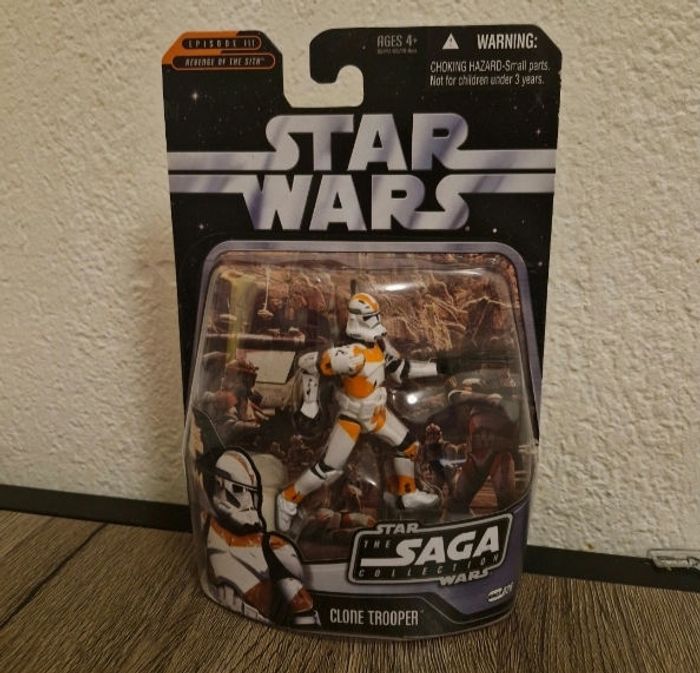 🚀 Figurine Clone Trooper Star Wars The Saga Collection 🚀
