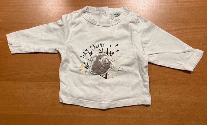 Lot bombers et t-shirt longues manches - 3mois - photo numéro 3