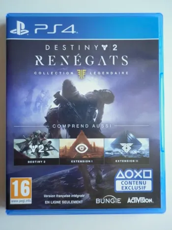 Destiny 2 Renégats Collection Légendaire Jeu Vidéo PS4 Playstation 4