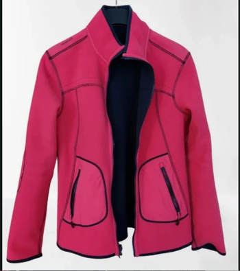 Veste sportswear réversible bicolore T40 Oxylane