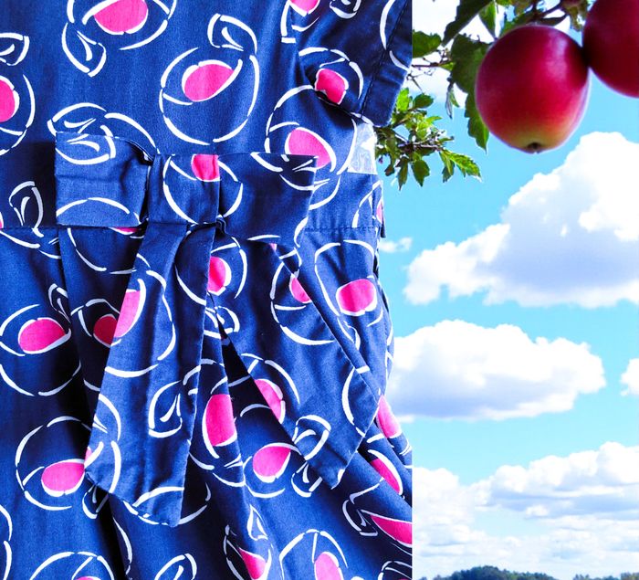 JACADI - ROBE PATINEUSE FILLE MOTIF FLEURS, DOUBLÉE & BAS ÉVASÉ AVEC PLIS 8A - photo numéro 6