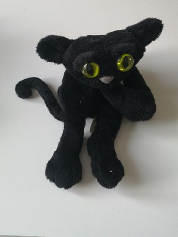 peluche chat noir