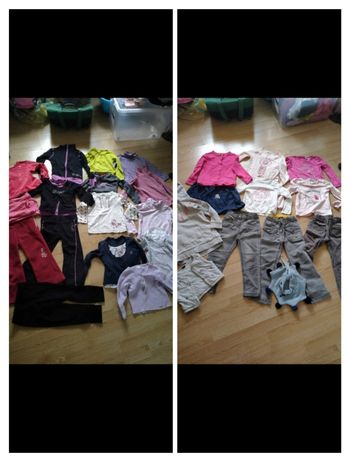 Lot de 28 vêtements hiver. Filles. Taille 4 ans 