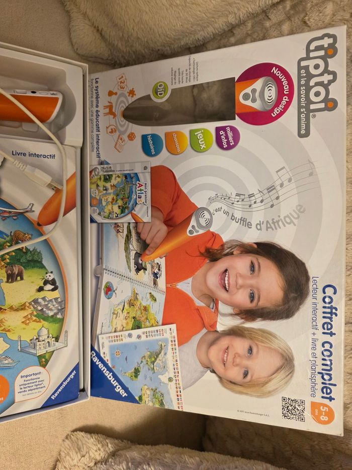 Coffret  tiptoi  atlas  complet - photo numéro 3