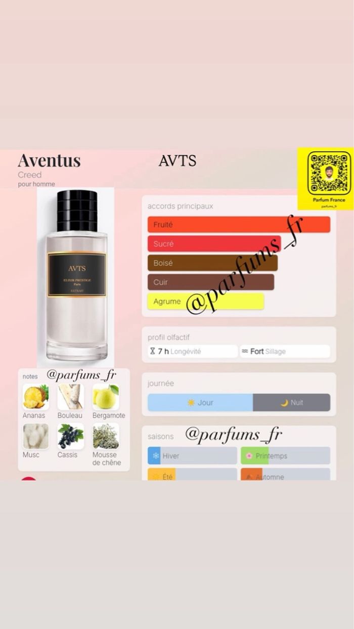 Aventus/avts parfum - photo numéro 2