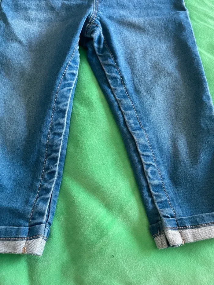 Salopette en jean bébé garçon - photo numéro 4