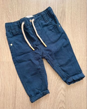 Pantalon bleu marine 3 mois - Mes petits cailloux