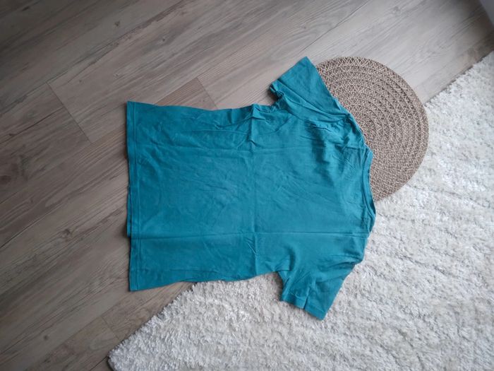 🌸Tee-shirt bleu vert avec imprimé 16ans🌸 - photo numéro 7