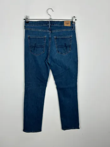 Jean Levi's Denizen Femme Bleu W30 L30 | Mid Rise Slim | Taille FR40 | Très Bon État BP04